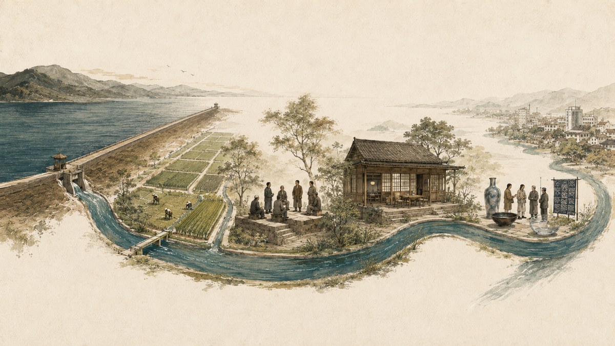 Wushantou Reservoir and the story of Yoichi Hatta’s engineering work in Taiwan